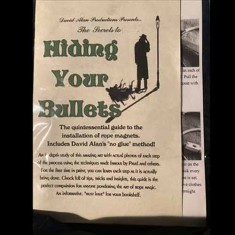 Hiding Your Bullets - installing Rope Magnets by David Alan Magic