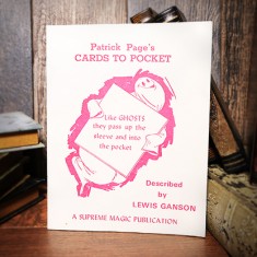 Patrick Page's Cards to Pocket by Lewis Ganson