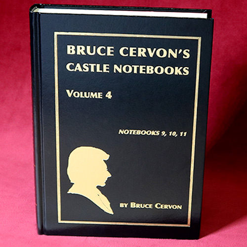 Bruce Cervon Castle Notebook - Volume 4