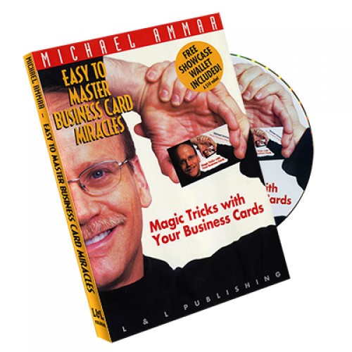 Easy To Master Business Card Miracles by Michael Ammar DVD