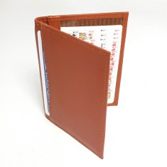 Double Bi-Fold Holder - Tan Leather by Jerry O'Connell and PropDog