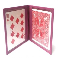 Single Bi-Fold Holder - Pink Leather by Jerry O'Connell and PropDog 
