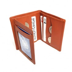 Packet Trick Wallet - Tan Leather by Jerry O'Connell and PropDog