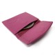 Single Coin Purse with Magnetic Closure - Pink leather by Jerry O'Connell and PropDog
