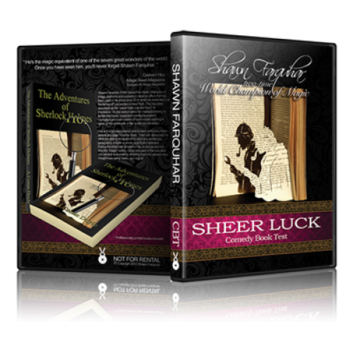 Sheer Luck - The Comedy Book Test by Shawn Farquhar