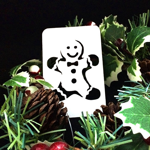 21st Century Phantom Christmas Cut Out - Gingerbread Man by PropDog