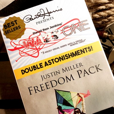 Paul Harris Presents Warp One/Freedom Pack Double Astonishments by Justin Miller & David Jenkins 