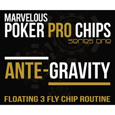 by Gimmicks and Online Instructions Floating 3 Fly Chip Routine Ante Gravity 