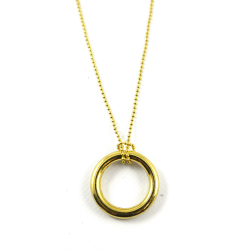 Ring on Chain - Gold