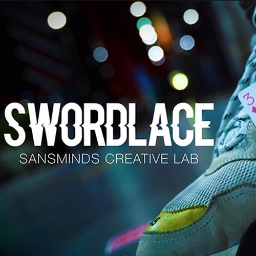 Swordlace (White) - SansMinds Creative Lab