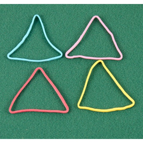 Rubber Band Shapes - Triangles