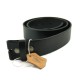 Real Leather Belt - Black