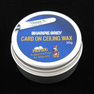 Card on Ceiling Wax by Propdog - Sharpie Grey 30g
