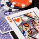 Blue V2 Cohorts Luxury Pressed (E7) Playing Cards