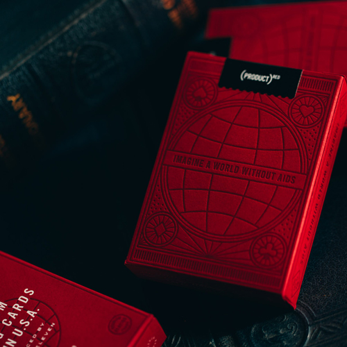 Product Red - Playing cards by Theory 11