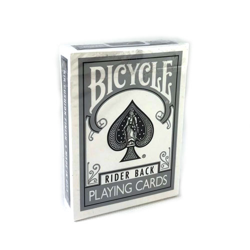 Bicycle Cards - Silver Back