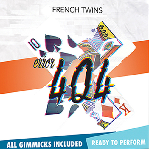 Error 404 by Les French Twins - Blue Only