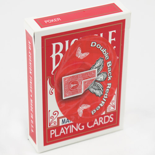 Mandolin Cards - Double Back - Red, Red