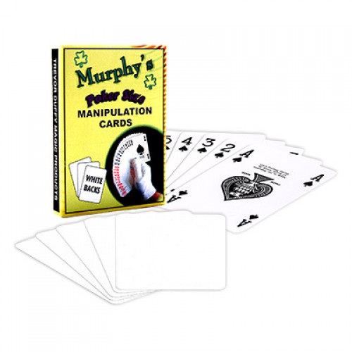 Manipulation Cards by Trevor Duffy - Poker Size White