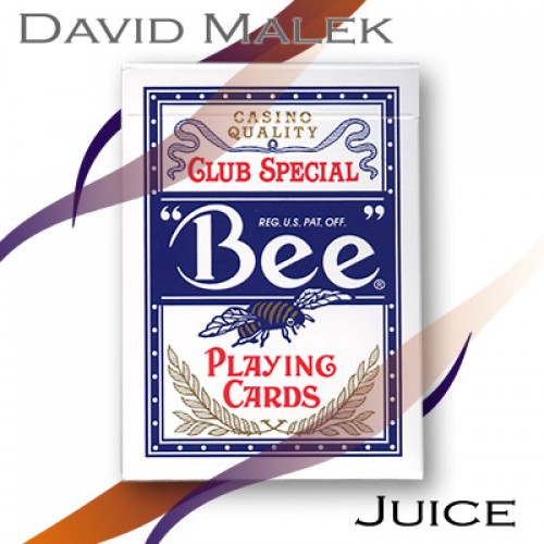 Marked Deck (Blue Bee Style, Juice) by David Malek