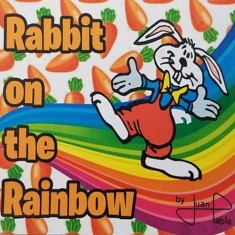Rabbit On The Rainbow by Juan Pablo Magic