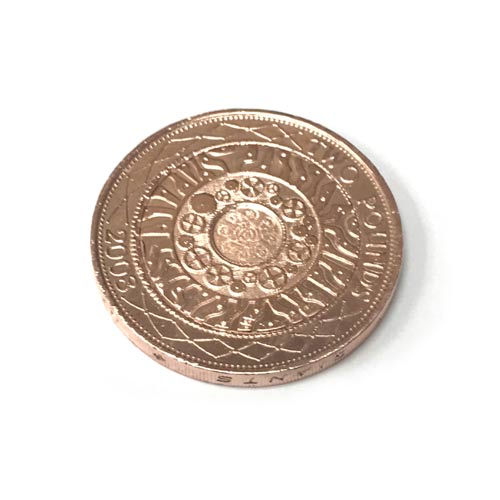 Copper Plated £2 Coin by PropDog