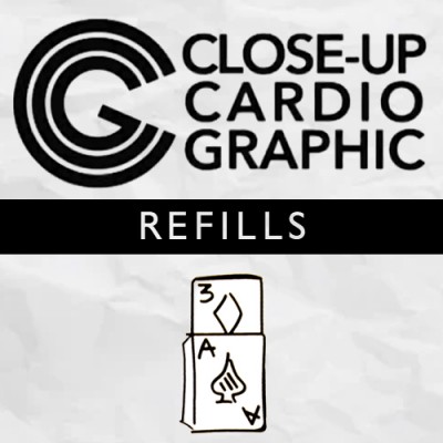Refill Close-up Cardiographic by Martin Lewis