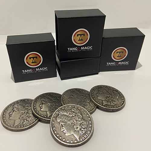 Replica Morgan Expanded Shell plus 4 coins by Tango Magic