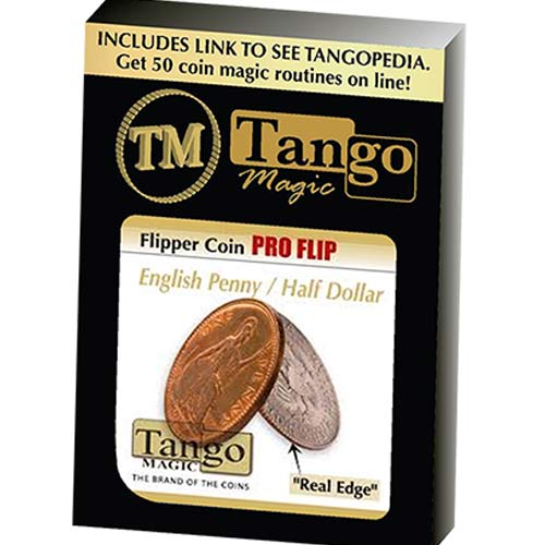 Flipper coin Pro Flip - English Penny/Half Dollar - Tango