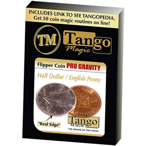 Flipper coin Pro Gravity - English Penny/Half Dollar - Tango