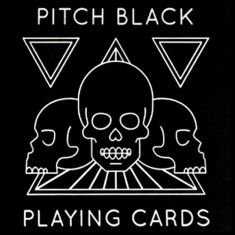 Pitch Black Playing Cards - Cartamundi