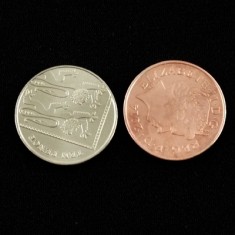 Copper/Silver 10p/2p Coin - by PropDog