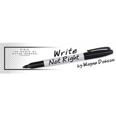 Write, Not Right by Wayne Dobson