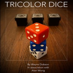 Tricolor Dice by Wayne Dobson