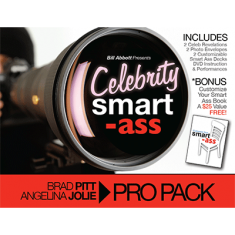 Celebrity Smart Ass (Brad Pitt & Angelina Jolie) by Bill Abbott