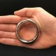 Jumbo Chrome Wedding Band/Ring - Curved 60mm