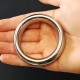 Jumbo Chrome Wedding Band/Ring - Curved 70mm