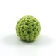 20mm Lime Green Crochet Ball by Five of Hearts Magic - Set of 4 (Contains no magnetic balls)