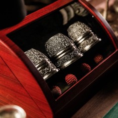 Artisan Engraved Cups and Balls by TCC