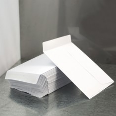 White Medium Bonsalopes - Pack of 50