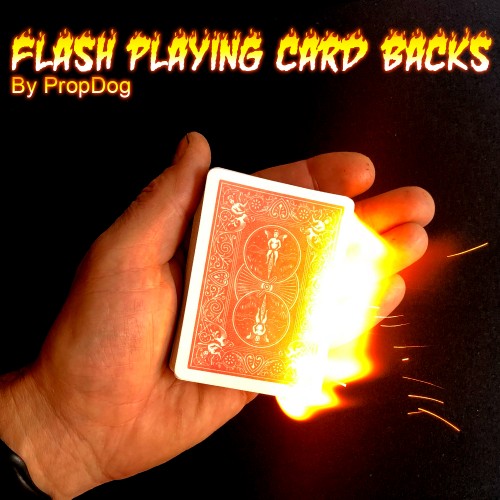 Flash Playing Card Backs - by PropDog