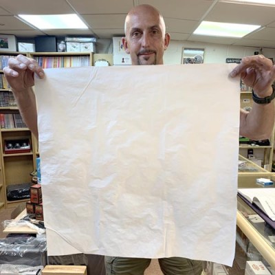 Flash Paper (Giant 60cm x 60cm sheet) - Standard White