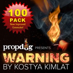 Warning by Kostya Kimlat - Pack of 100