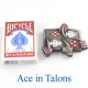Ace In Talons Belt Buckle