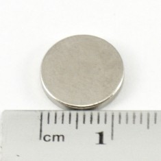 Neodymium Magnet Size 12mm x 2mm Disc