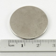 Neodymium Magnet Size 25mm x 2mm Disc
