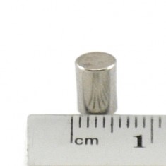 Neodymium Magnet Size 6mm x 10mm Cylinder