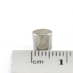 Neodymium Magnet Size 6mm x 6mm Cylinder