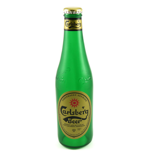 Nielsen Vanishing Carlsberg Beer Bottle - Extra Label