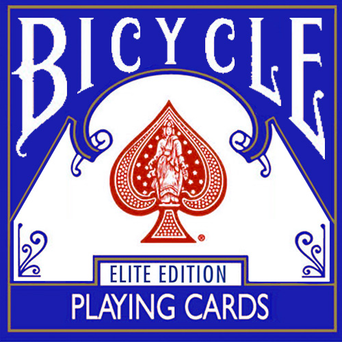 Bicycle Elite Playing Cards - Blue